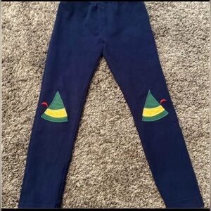 Hanna Andersson Buddy the Elf Christmas Leggings size 5